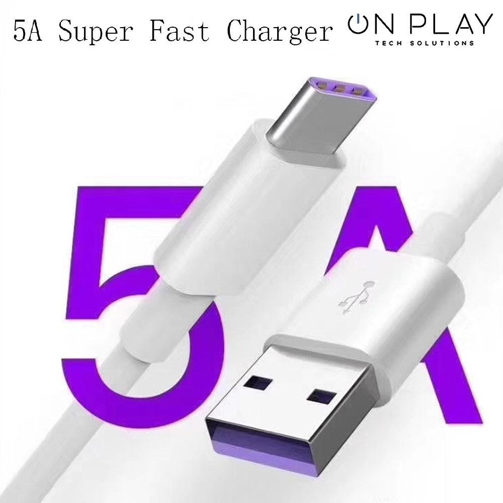 CABLE DE DATOS TIPO C 5A CARGA RÁPIDA SUPER FLASH