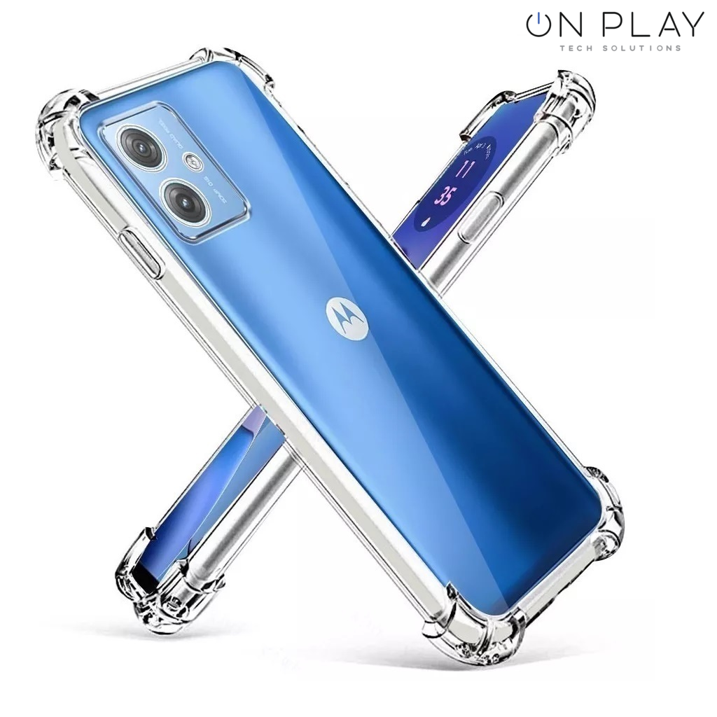 Silicona Reforzada Transparente Antigolpes Moto G13 G23 G53