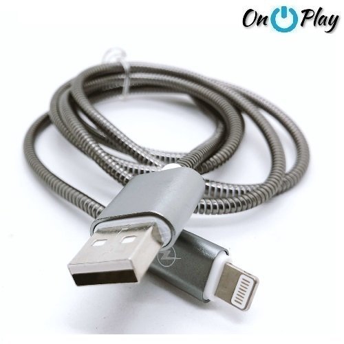 CABLE DE DATOS METAL LION MICRO USB