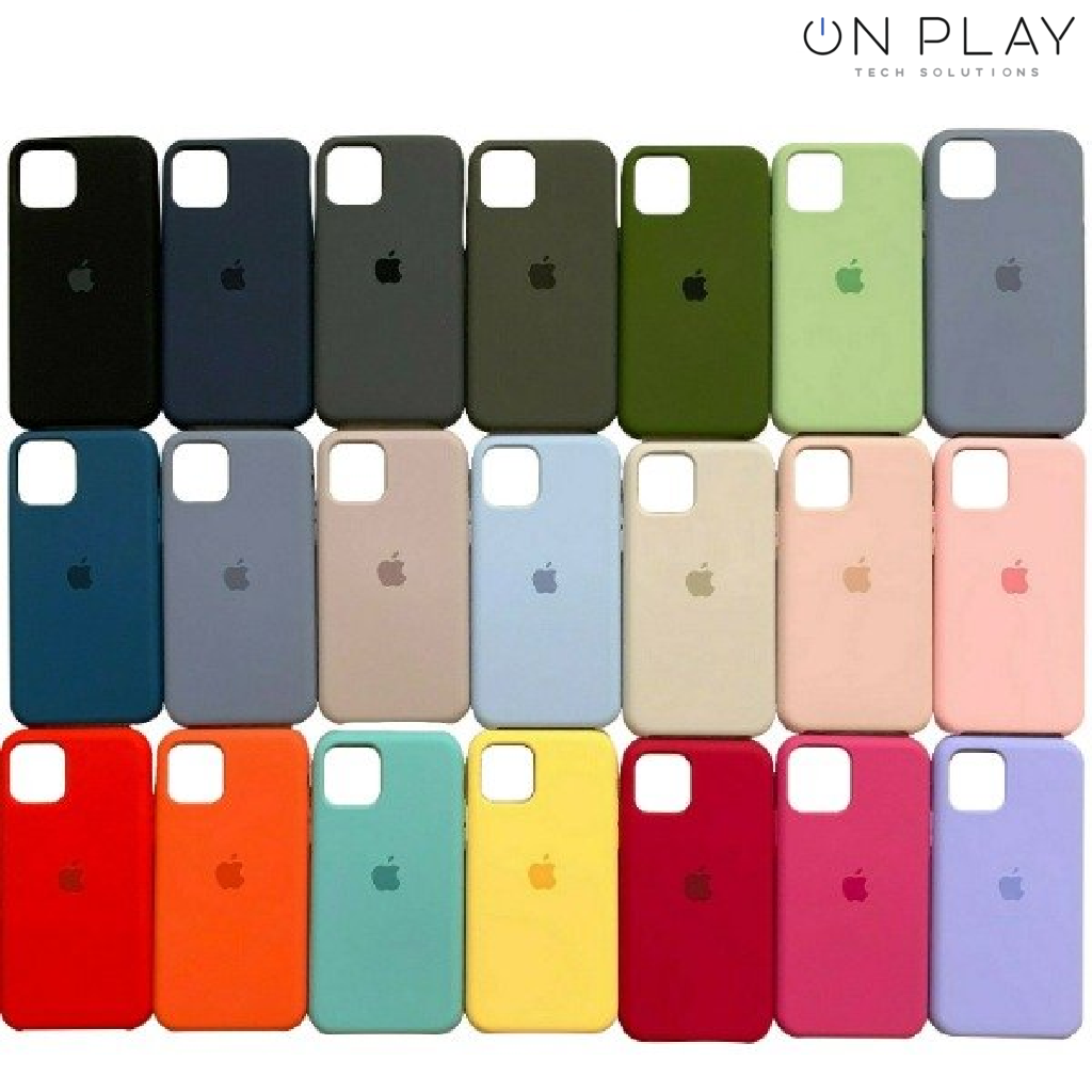 Funda Silicona Con Logo Apple Iphone 16 PRO -
