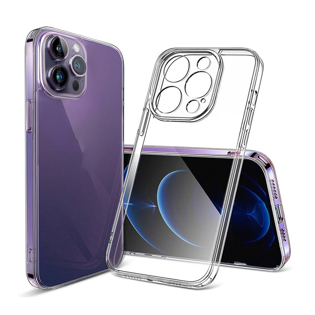 Silicona Reforzada Transparente Anti Shock Antigolpes Iphone 15 Pro -