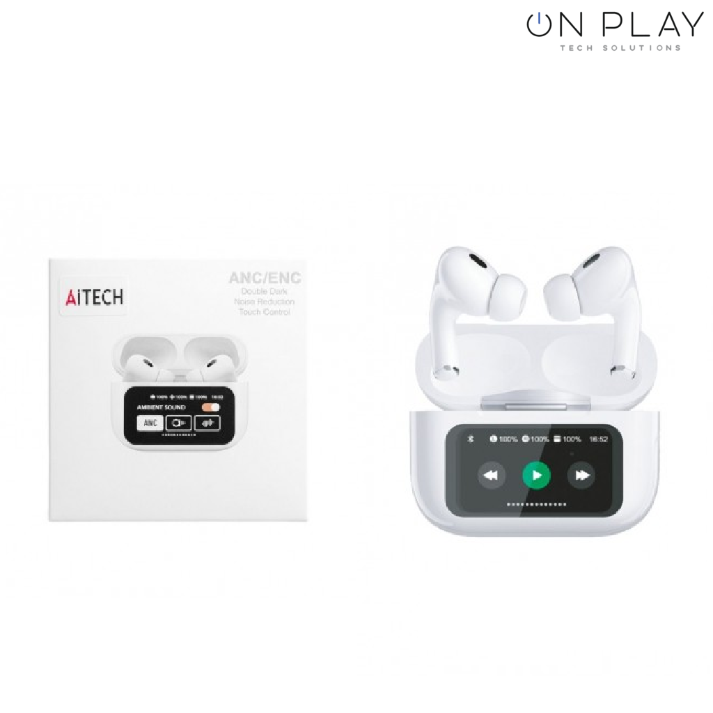 Auricular AITECH C/ Pantalla Táctil ANC