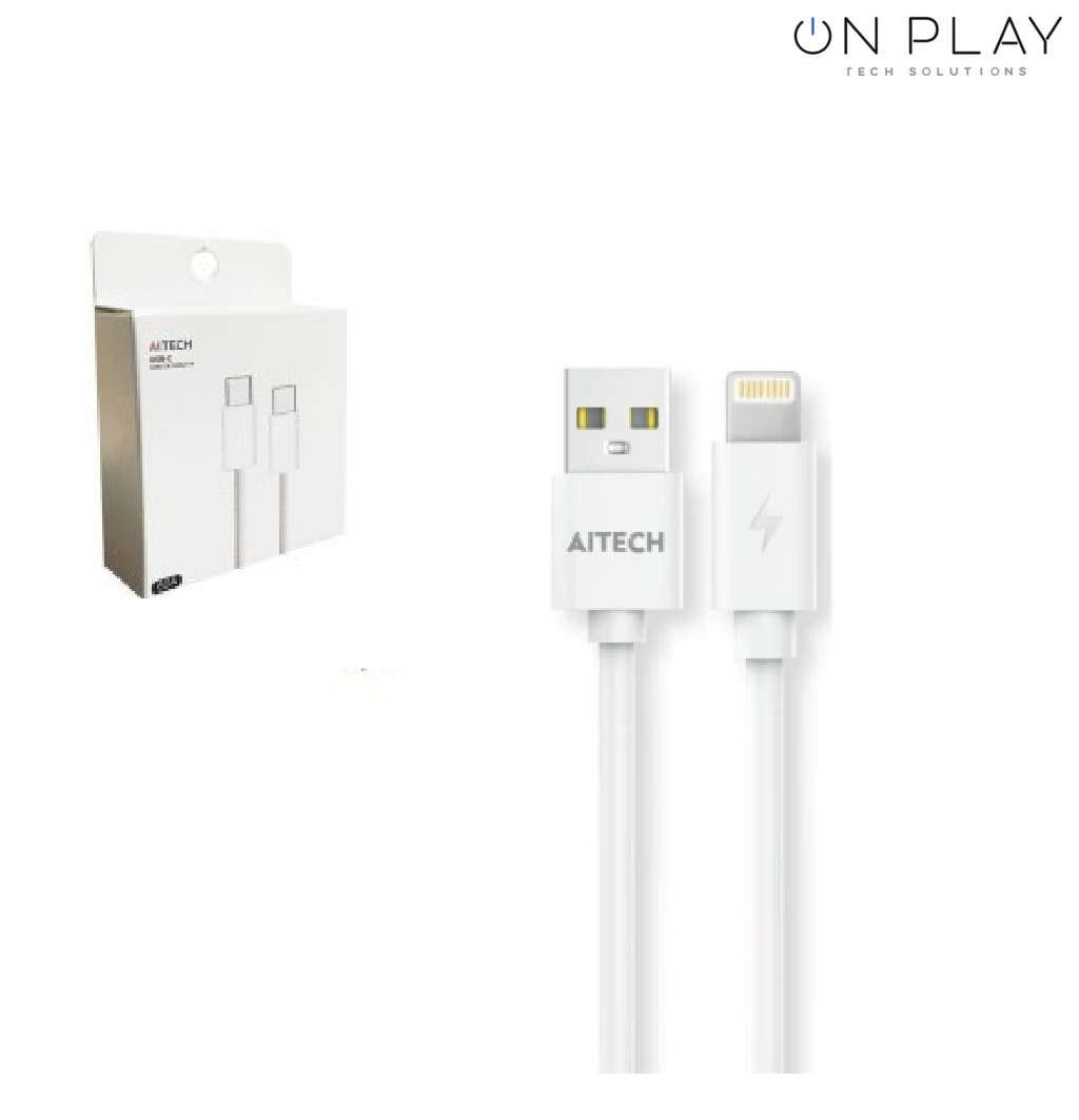 CABLE AITECH CARGA RAPIDA 30W USB LIGHTNING