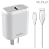 CARGADOR RAPIDO SOUL ONE CHARGE 2.4 + CABLE MICRO USB