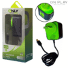 CARGADOR 220V ONLY POTENCIADO 2 USB TIPO C VERDE