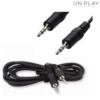 CABLE DE AUXILIAR 1.7 METRO PLUG 3.5 A PLUG 3.5