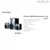PARLANTE NETMAK TRUENO 2.1 SONIDO GAMER PARA PC