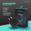 CARGADOR RAPIDO 27W XAEA 9V 27W 1 USB + CABLE TIPO C -