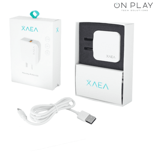 CARGADOR RAPIDO 27W XAEA 9V 27W 1 USB + CABLE TIPO C –