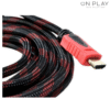 CABLE HDMI 3 METROS MALLADO CON FILTRO FULLHD