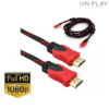 CABLE HDMI 3 METROS MALLADO CON FILTRO FULLHD