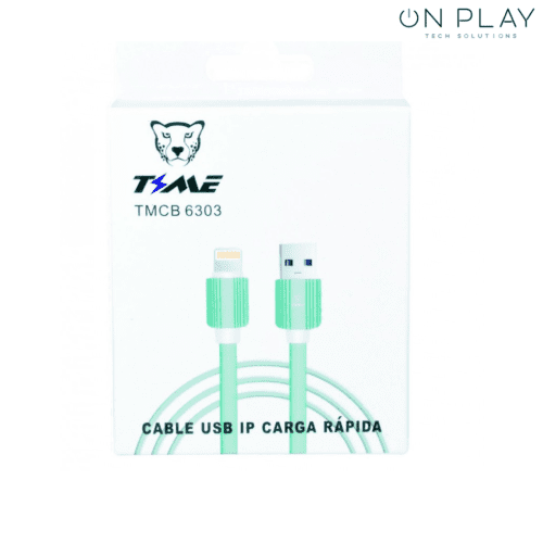 CABLE DE DATOS TIME 3.1 LIGHTNING PARA IPHONE - Imagen 3