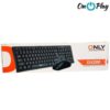 COMBO TECLADO + MOUSE USB ONLY D5200