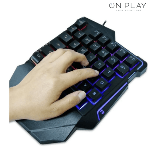 TECLADO JEQAND JK-911 GAMING KEYBOARD UNA MANO