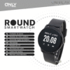 SMART WATCH 1009 ROUND SMARTWATCH KW19 ONLY NEGRO
