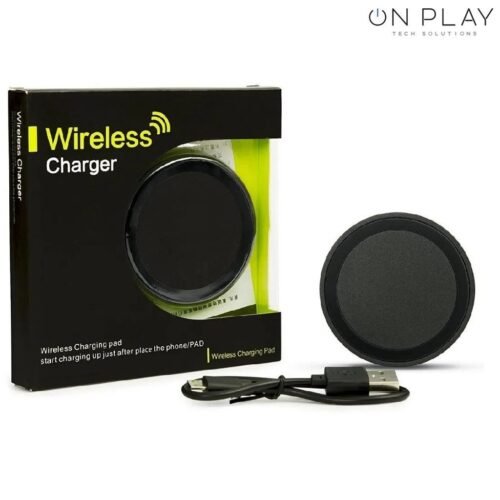 CARGADOR INDUCCION WIRELESS CHARGER Qi + CABLE