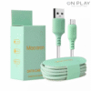 CABLE DE DATOS MICRO USB MACARON Colores 1 Metro