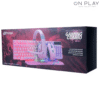 COMBO ROSA NOGA NKB-411 Teclado Mouse Pad Auricular