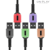 CABLE DE DATOS ONLY 3.1 GUMMY MICRO USB MOD66