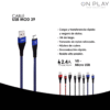 CABLE DE DATOS ONLY 2.4 MOD 39-20 MICRO USB