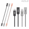CABLE USB IRON FLEX SOUL METÁLICO TIPO C -
