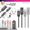 CABLE USB IRON FLEX SOUL METÁLICO TIPO C -