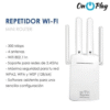 REPETIDOR WIFI KANJY 4 ANTENAS KJN-RP4200B