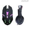 KIT NOGA NKB-403 NKB-407 COMBO GARMING TECLADO + MOUSE + AURICULARES + PAD MOUSE