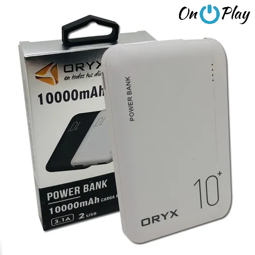 POWER BANK DRYX  CARGADOR EXTERNO 10.000 MAH PB-10005