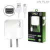 Cargador Only 3.1 Premium 2 USB + Cable Micro USB