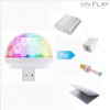 LAMPARA USB PARA TELEFONO – V8 (MINI PARTY LAMP)