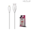 CABLE DE DATOS USB SOFT 2 METROS 2.0 AMP SOUL LIGHTHING PARA IPHONE -