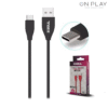 CABLE DE DATOS USB SOFT 2 METROS 2.0 AMP SOUL TIPO C -