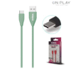 CABLE DE DATOS USB SOFT 2 METROS 2.0 AMP SOUL TIPO C -