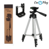 TRIPODE ALUMINIO PROFECIONAL PARA CAMARA O CELULAR 3110 1.02 Mts SOPORTA 420Grs