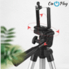 TRIPODE ALUMINIO PROFECIONAL PARA CAMARA O CELULAR 3110 1.02 Mts SOPORTA 420Grs