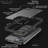 FUNDA SILICONA REFORZADA MagSafe Charger SOUL IPHONE 11 -