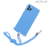 FUNDA SILICONA CON TIRA HANG CORREA SOUL IPHONE 12 PRO -