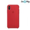Funda Silicona Con Logo Apple Iphone X Iphone XS -