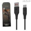 Cable Datos karsen c203 Tipo-C Carga Rapida 3.1A 1 metro