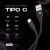 Cable Datos karsen c203 Tipo-C Carga Rapida 3.1A 1 metro