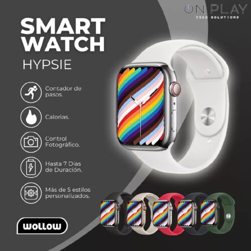 Smartwatch Reloj Inteligente WOLLOW HYPSIE Bluetooth Sport - - Imagen 3