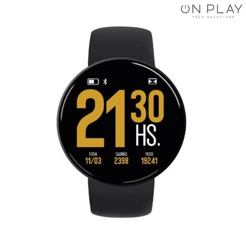 Smartwatch Reloj Inteligente WOLLOW GREY Bluetooth IOS