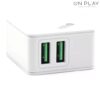 Cargador IBEK 3.1A Tipo-C + 2 USB IB-3025 Carga Rapida