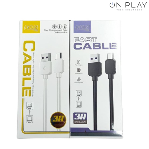 Cable de Datos Tipo-C PRO21 3A Fast Charging